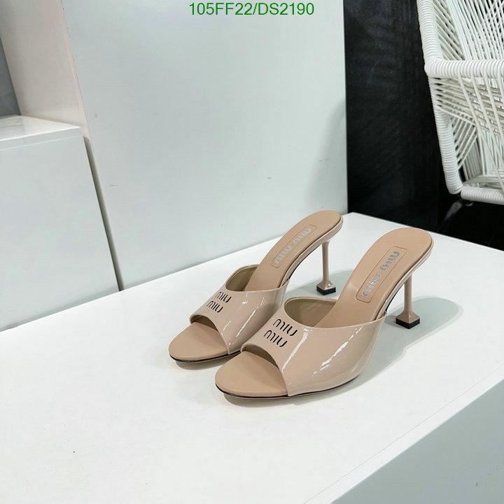 Women Shoes-Miu Miu Code: DS2190 $: 105USD