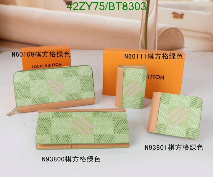 LV Bag-(4A)-Wallet- Code: BT8303 $: 42USD