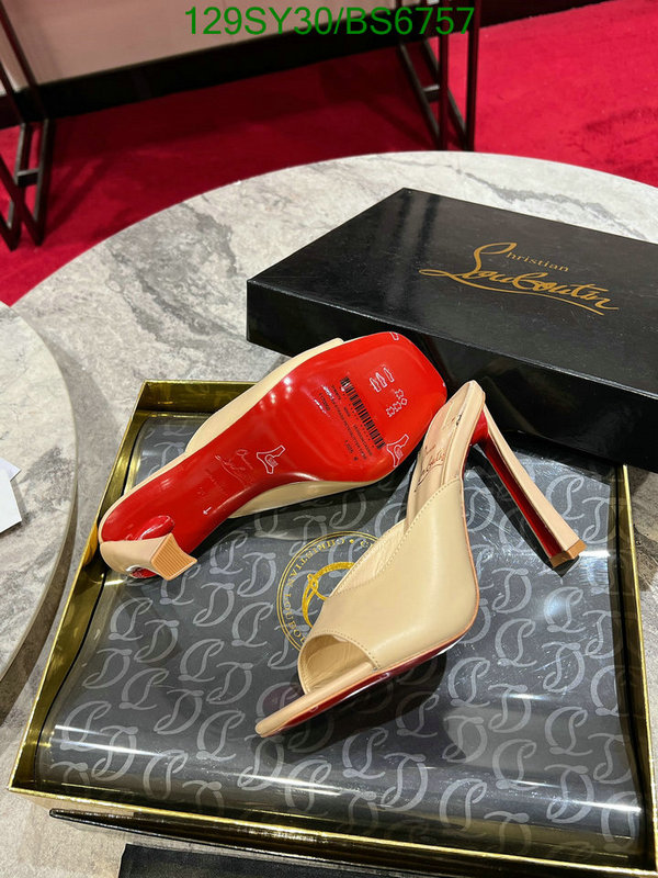 Women Shoes-Christian Louboutin Code: BS6757 $: 129USD