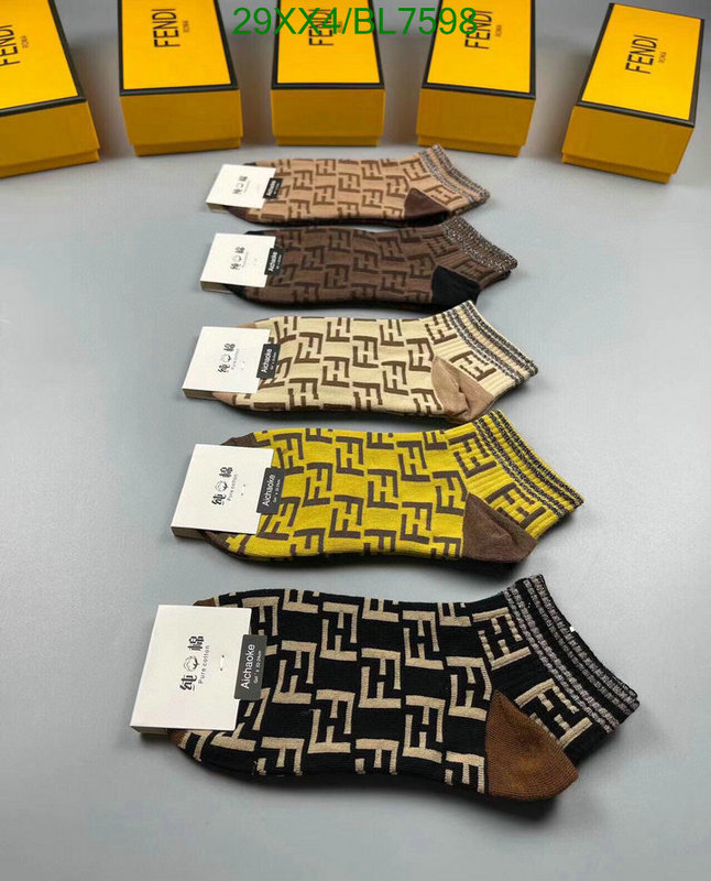 Sock-Fendi Code: BL7598 $: 29USD