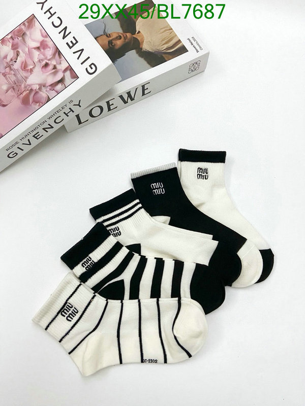 Sock-Miu Miu Code: BL7687 $: 29USD