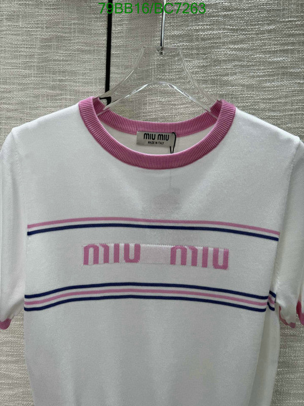 Clothing-MIUMIU Code: BC7263 $: 79USD