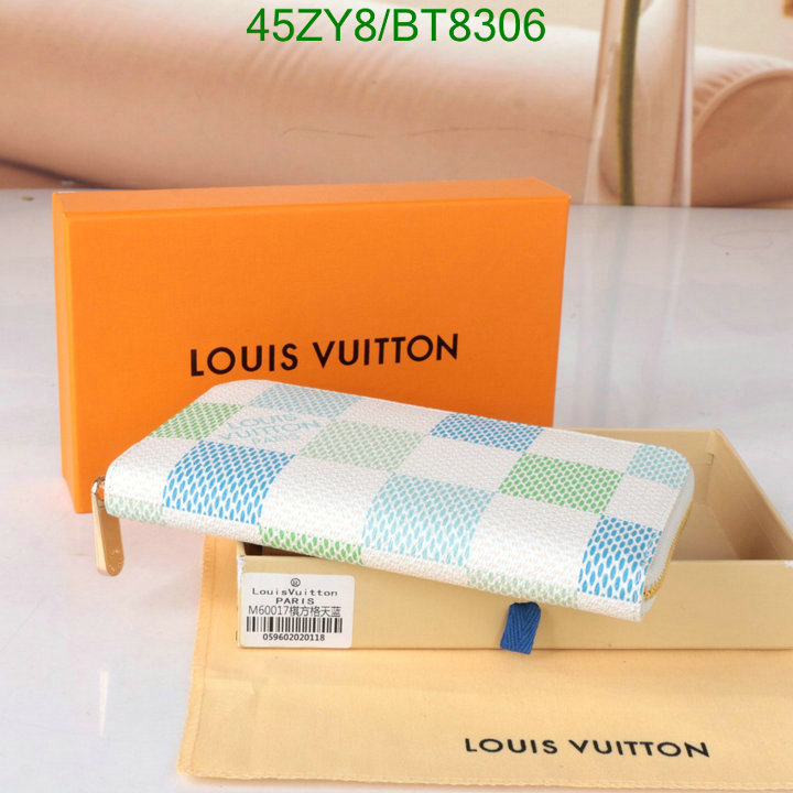 LV Bag-(4A)-Wallet- Code: BT8306 $: 45USD