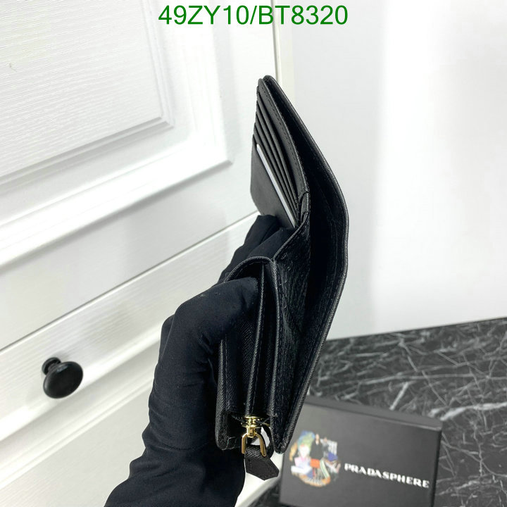 Prada Bag-(4A)-Wallet- Code: BT8320 $: 49USD
