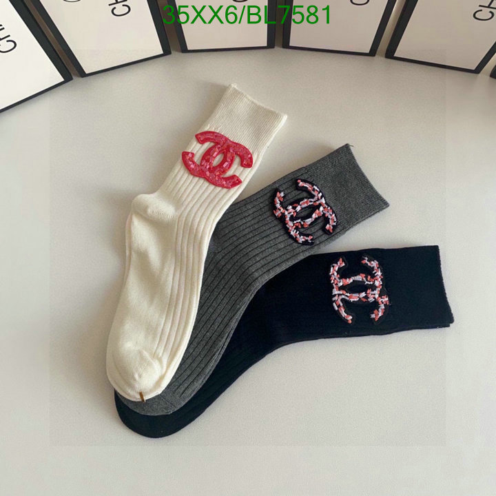 Sock-Chanel Code: BL7581 $: 35USD