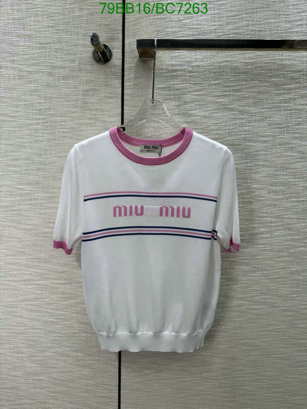 Clothing-MIUMIU Code: BC7263 $: 79USD