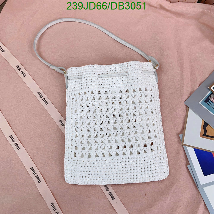 Miu Miu Bag-(Mirror)-Crossbody- Code: DB3051 $: 239USD