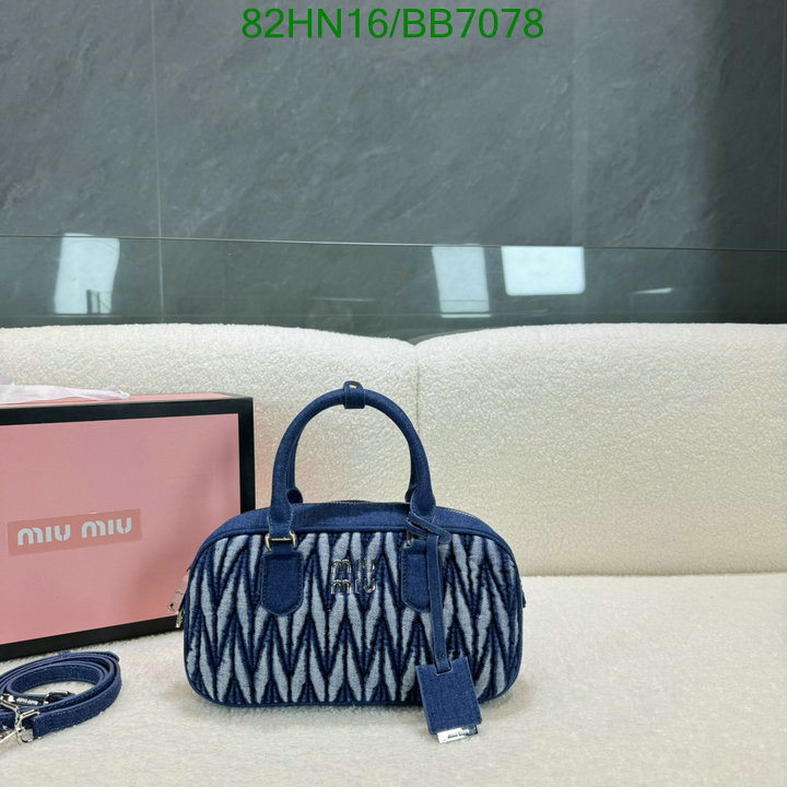 Miu Miu Bag-(4A)-Crossbody- Code: BB7078