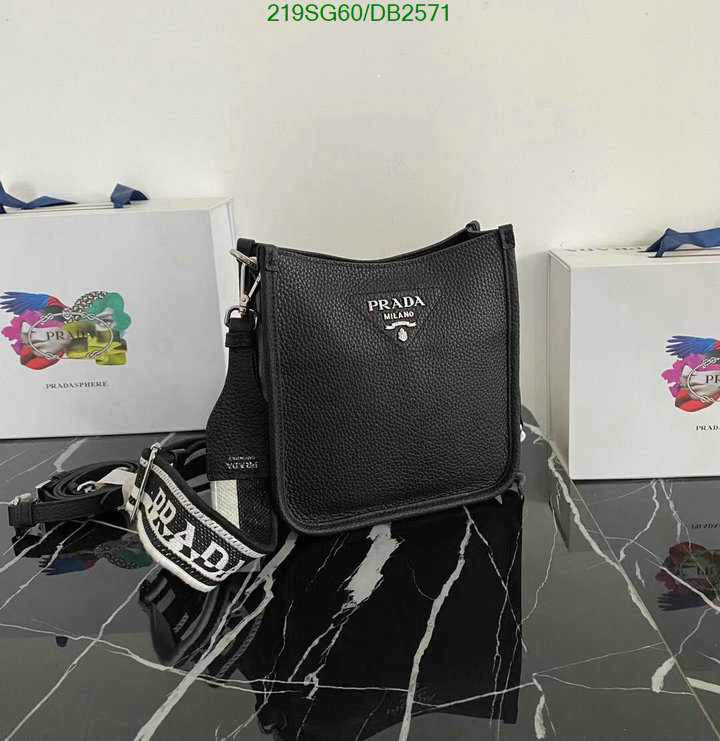 Prada Bag-(Mirror)-Crossbody- Code: DB2571 $: 219USD