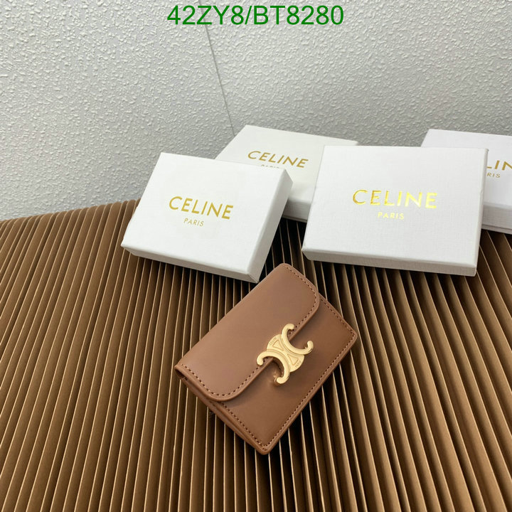 Celine Bag-(4A)-Wallet- Code: BT8280 $: 42USD