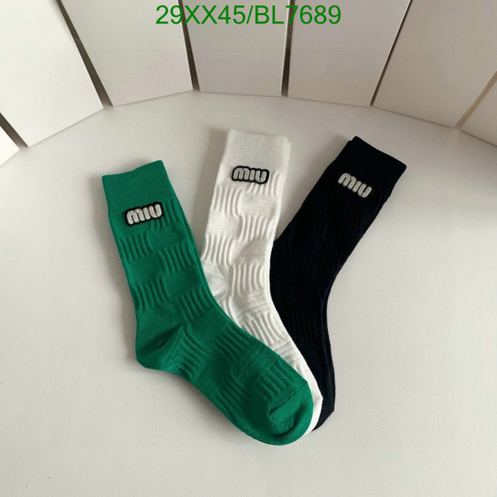 Sock-Miu Miu Code: BL7689 $: 29USD