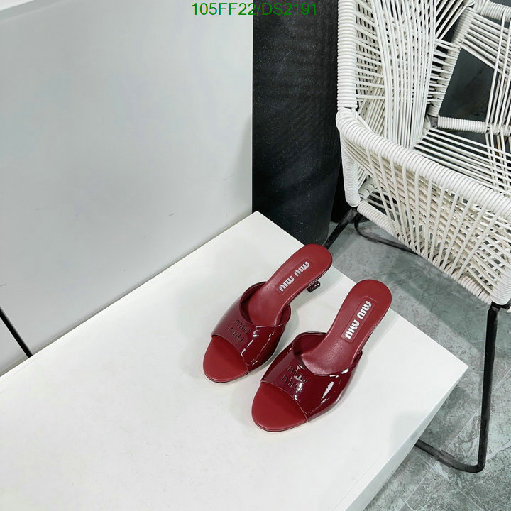 Women Shoes-Miu Miu Code: DS2191 $: 105USD