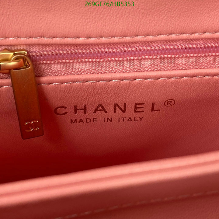 Chanel Bag-(Mirror)-Handbag- Code: HB5353 $: 269USD