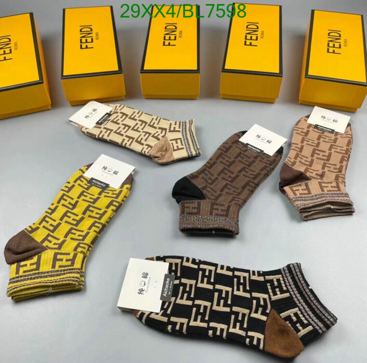 Sock-Fendi Code: BL7598 $: 29USD