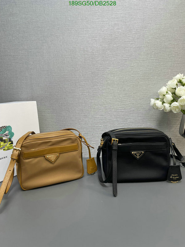 Prada Bag-(Mirror)-Crossbody- Code: DB2528 $: 189USD