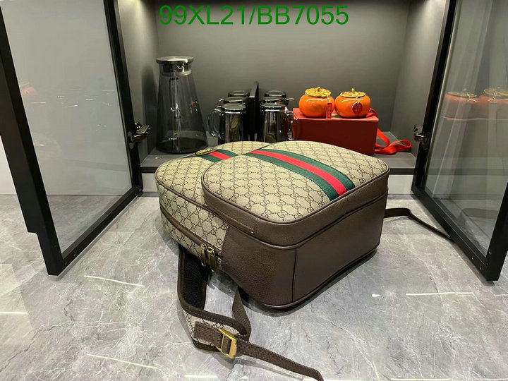 Gucci Bag-(4A)-Backpack- Code: BB7055 $: 99USD