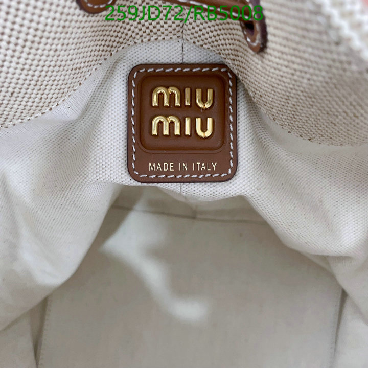 Miu Miu Bag-(Mirror)-Handbag- Code: RB5008