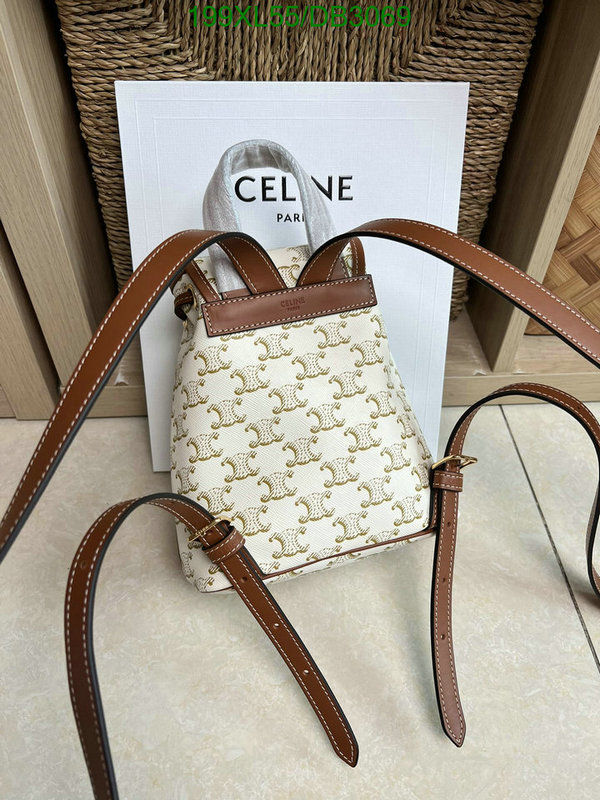 Celine Bag-(Mirror)-Backpack- Code: DB3069 $: 199USD