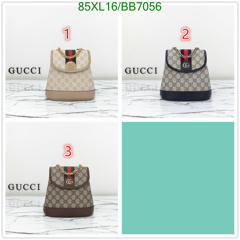 Gucci Bag-(4A)-Backpack- Code: BB7056 $: 85USD