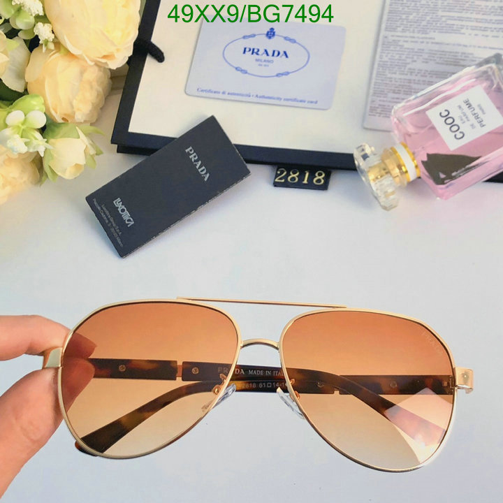 Glasses-Prada Code: BG7494 $: 49USD