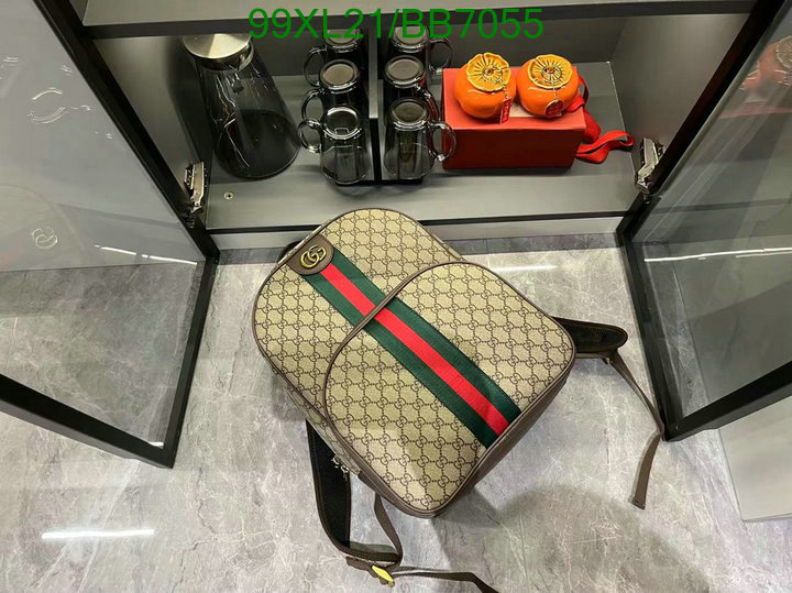 Gucci Bag-(4A)-Backpack- Code: BB7055 $: 99USD