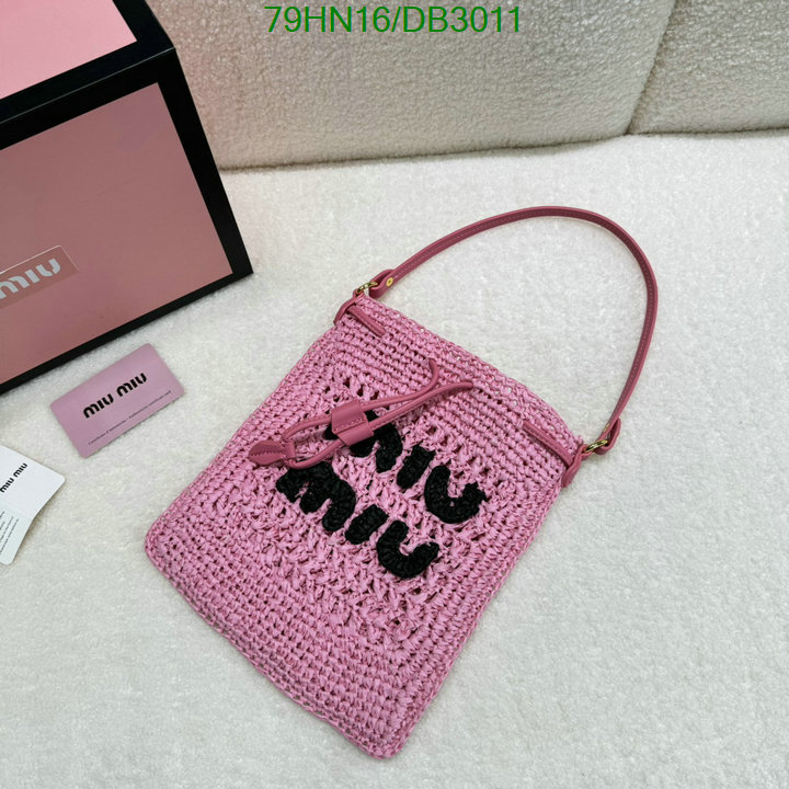 Miu Miu Bag-(4A)-Handbag- Code: DB3011 $: 79USD