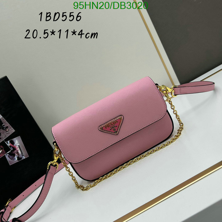 Prada Bag-(4A)-Crossbody- Code: DB3020 $: 95USD