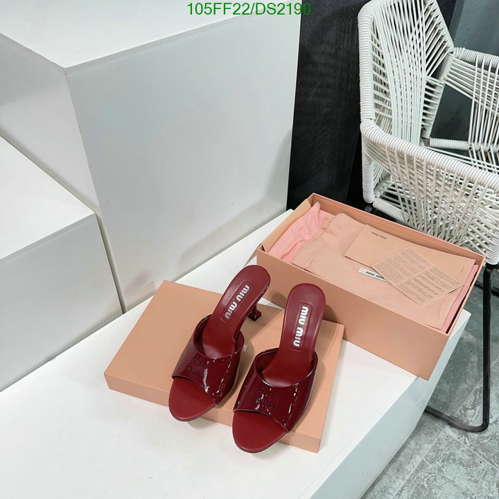 Women Shoes-Miu Miu Code: DS2190 $: 105USD