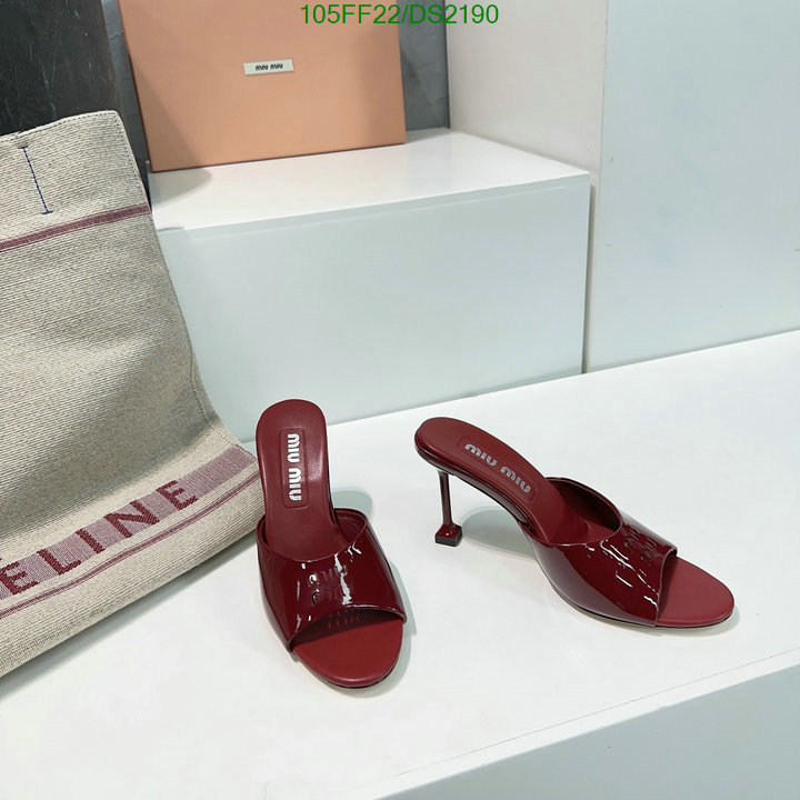 Women Shoes-Miu Miu Code: DS2190 $: 105USD