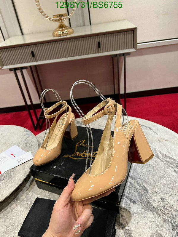 Women Shoes-Christian Louboutin Code: BS6755 $: 129USD