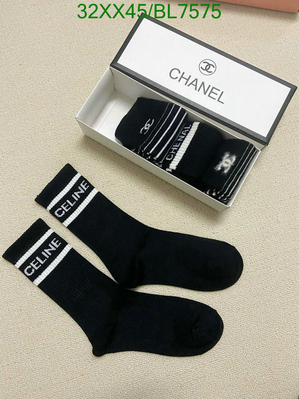 Sock-Chanel Code: BL7575 $: 32USD