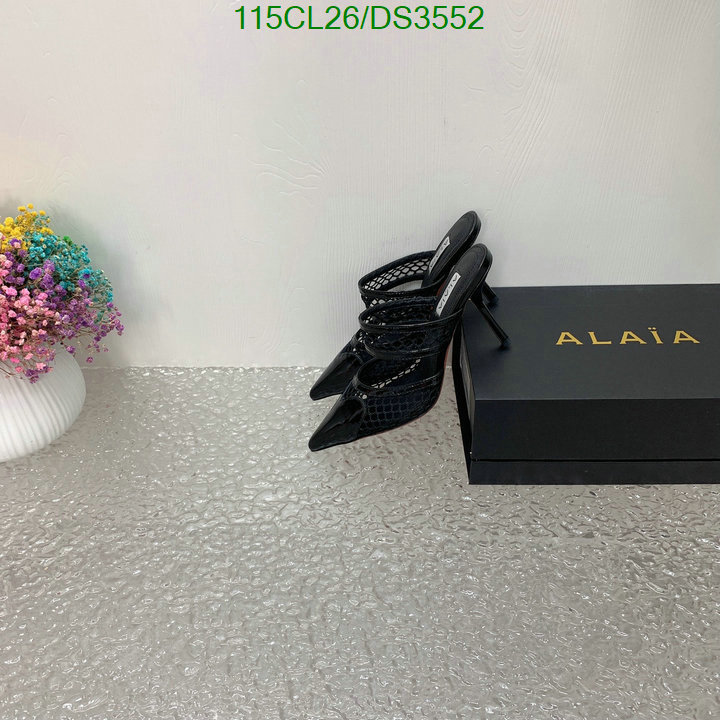 Women Shoes-ALAIA Code: DS3552 $: 115USD