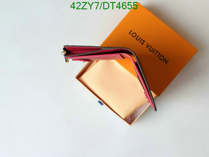 LV Bag-(4A)-Wallet- Code: DT4655 $: 42USD