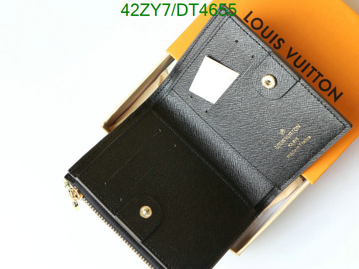 LV Bag-(4A)-Wallet- Code: DT4655 $: 42USD