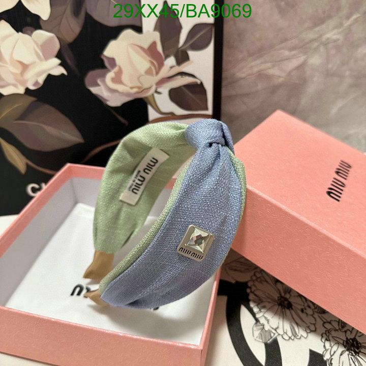 Headband-MIU MIU Code: BA9069 $: 29USD