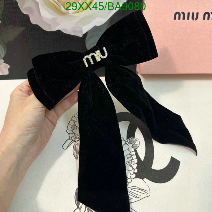 Headband-MIU MIU Code: BA9080 $: 29USD