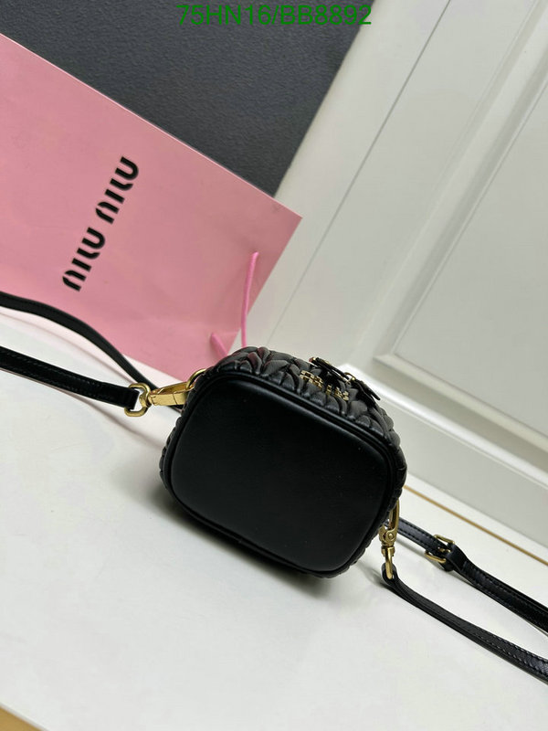 Miu Miu Bag-(4A)-Crossbody- Code: BB8892 $: 75USD