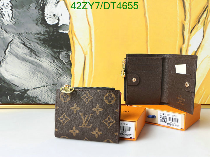 LV Bag-(4A)-Wallet- Code: DT4655 $: 42USD