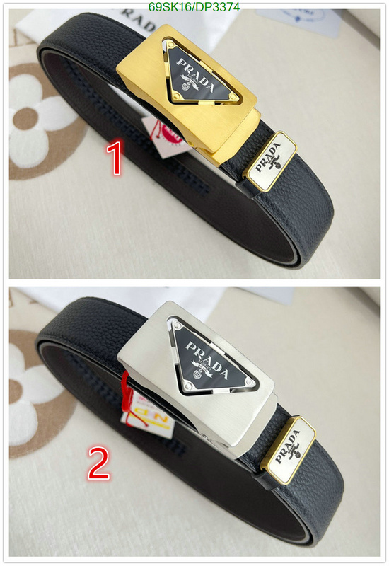 Belts-Prada Code: DP3374 $: 69USD