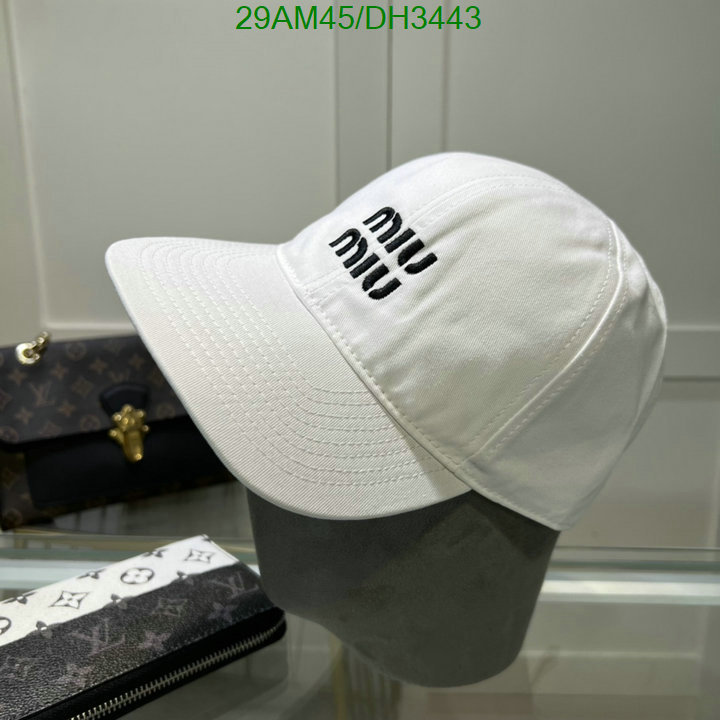 Cap-(Hat)-Miu Miu Code: DH3443 $: 29USD