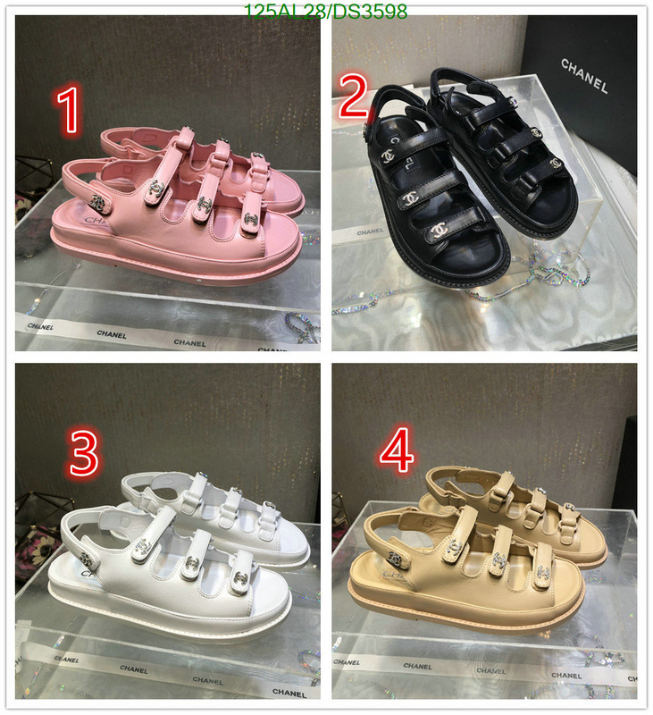 Women Shoes-Chanel Code: DS3598 $: 125USD