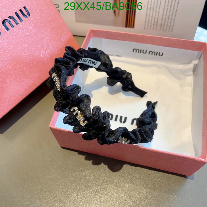 Headband-MIU MIU Code: BA9086 $: 29USD