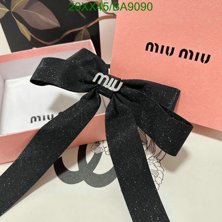 Headband-MIU MIU Code: BA9090 $: 29USD