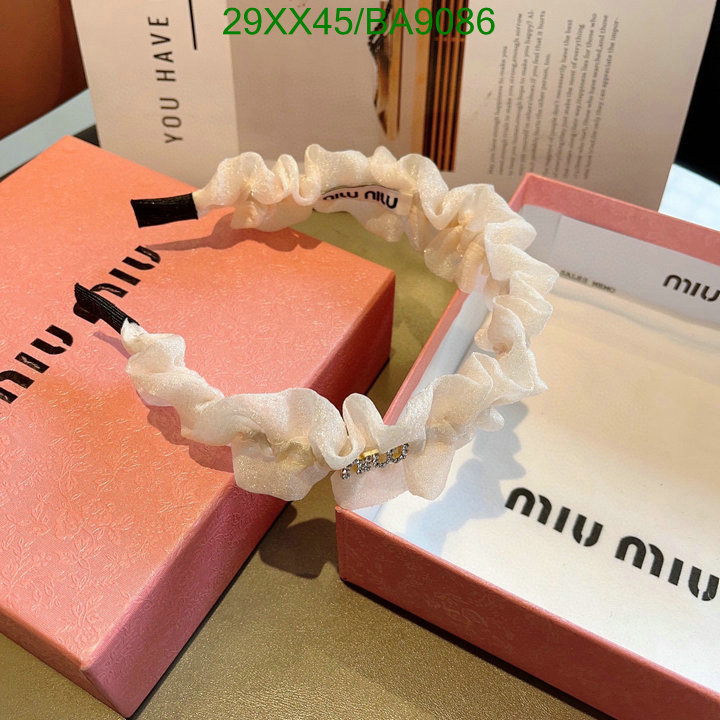 Headband-MIU MIU Code: BA9086 $: 29USD