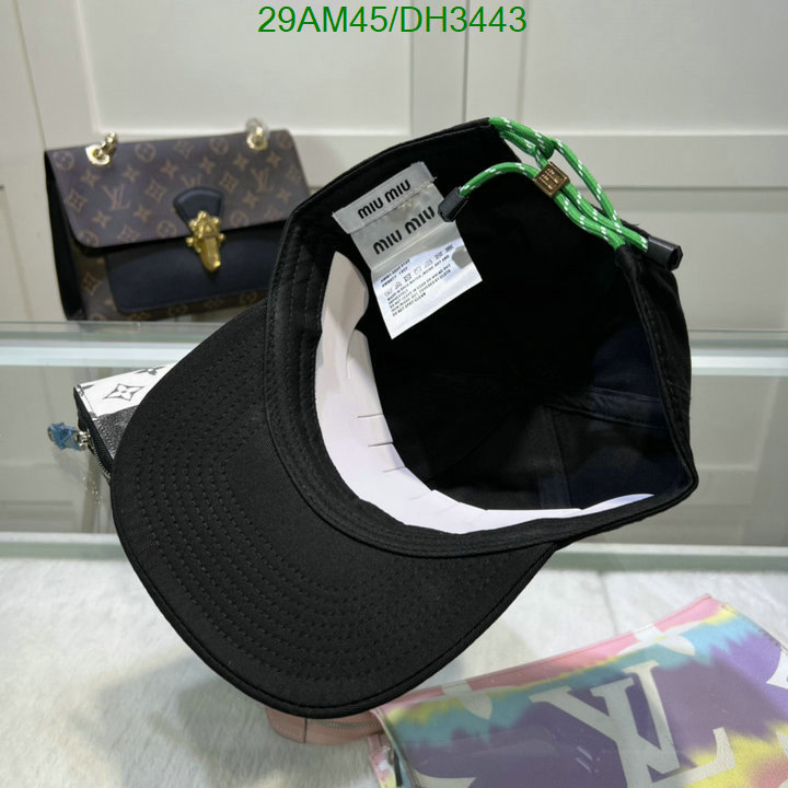 Cap-(Hat)-Miu Miu Code: DH3443 $: 29USD