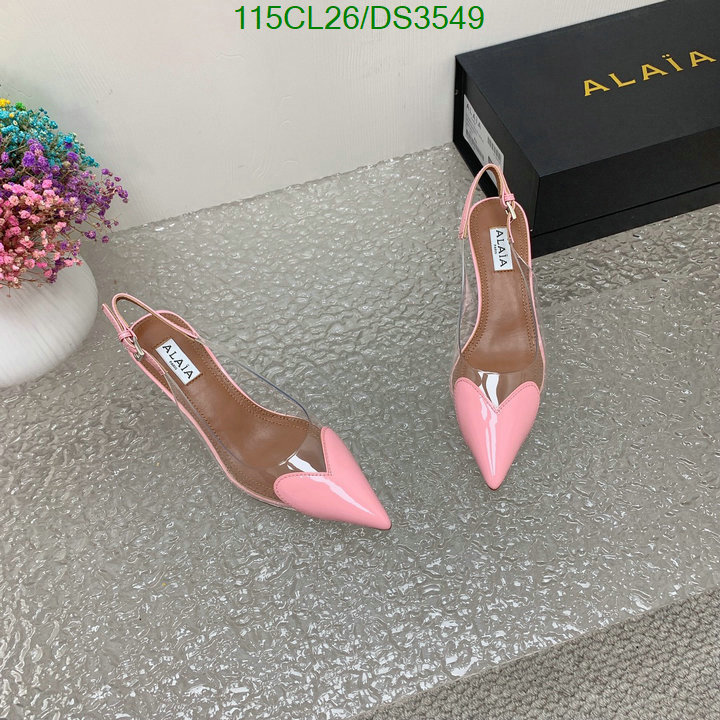 Women Shoes-ALAIA Code: DS3549 $: 115USD