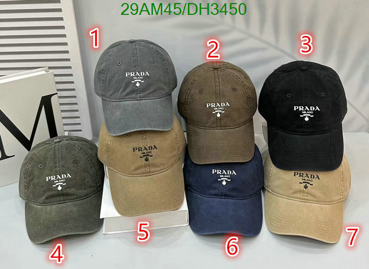 Cap-(Hat)-Prada Code: DH3450 $: 29USD