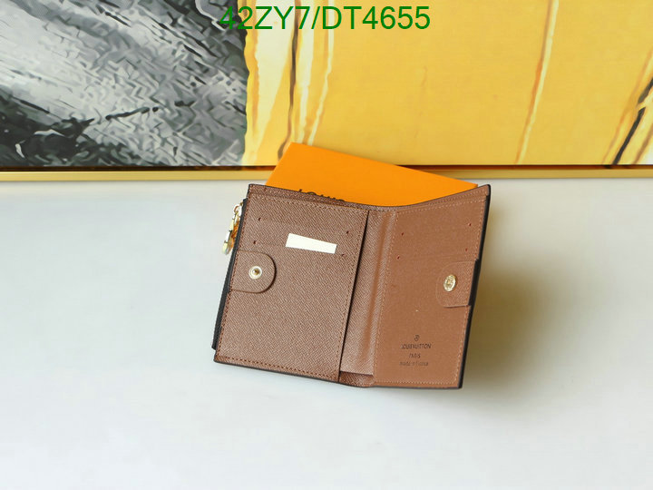 LV Bag-(4A)-Wallet- Code: DT4655 $: 42USD