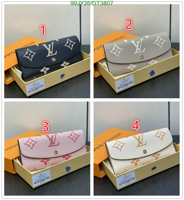 LV Bag-(Mirror)-Wallet- Code: DT3807 $: 99USD