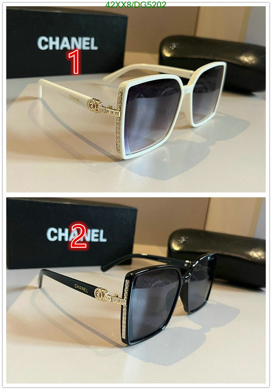 Glasses-Chanel Code: DG5202 $: 42USD